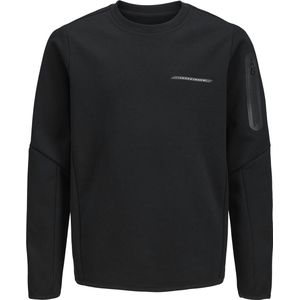 Jack&Jones kids jongens trui FUSION Black_Regular Fit