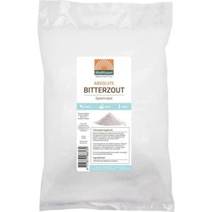 Mattisson - Bitterzout - Epsom zout - Magnesiumsulfaat - 1 kg