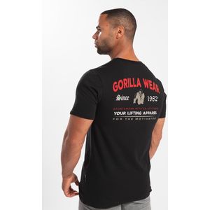 Gorilla Wear Warren T-shirt - Zwart - L