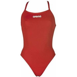 arena Solid Light Tech High Badpak Dames, red-white Maat DE 38 | US 34