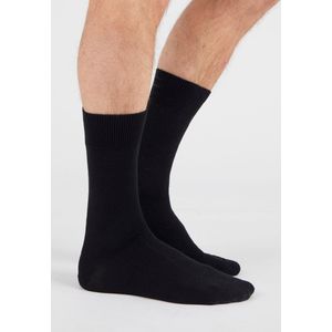 Damart - Set van 2 paar sokken van een mix van Thermolactyl en zijde - Heren - Zwart - 39/41