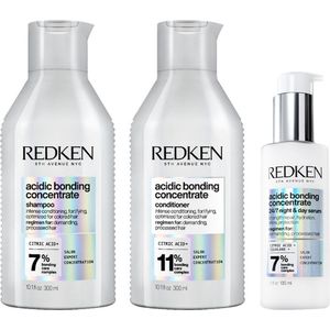 Redken ABC Shampoo 300ml + Conditioner 300ml + 24/7 Night & Day Serum 100ml