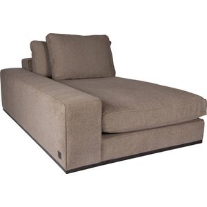 PTMD Bank Block Chaise Longue Arm L Guard Taupe