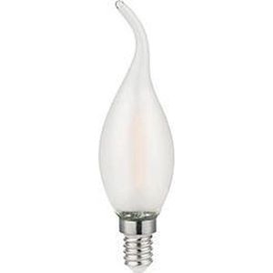 EGB tipkaarslamp LED E14 - 4,5W - 470lm - warm wit - mat