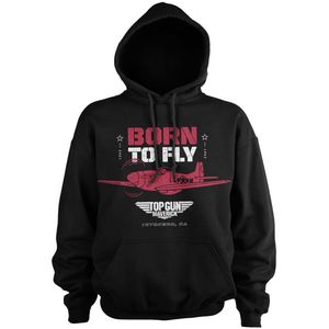 Top Gun Born To Fly Hoodie Black-M