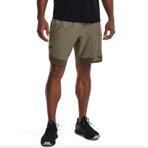 UA Train Stretch Shorts-Tent / / Black