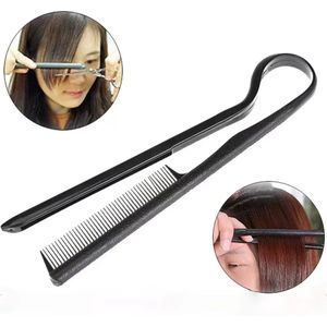 Haar Rechte Kam Stijltang – Salon Haarborstel en Styling Tool voor Vrouwen | Gladde Haarborstel voor Rechtmaken en Haarstyling | Haar Straightener / Kappers Tool / Haar Stijlborstel / Anti-Klit Kam