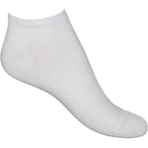 Bonnie Doon - Dames - Cotton Short Sock - Wit - maat 36-41 (2 paar)
