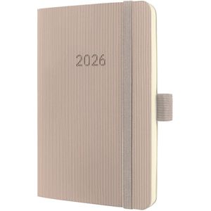 Sigel weekagenda 2026 Conceptum - formaat A6 - taupe - softcover - SI-C2631