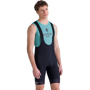 Santini Bianchi Milano Classic 2025 Fietsbroek Blauw S Man