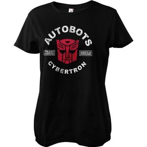 Transformers Autobots Cybertron Girly Tee Damen T-Shirt Black-S