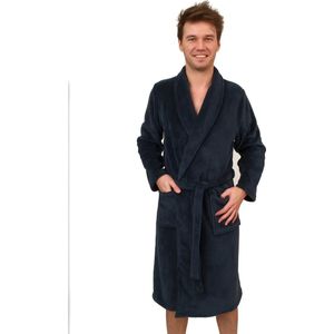 Outfitter heren Fleece Badjas - Winter Blue