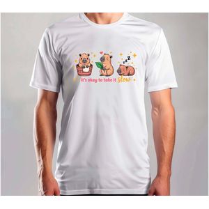 It's Okay Capy - T Shirt - MerryChristmas - ChristmasVibes - Funny - Sarcasm - VrolijkKerstfeest - Kerstmis - Grappig - Sarcasme - Capybara - Capy
