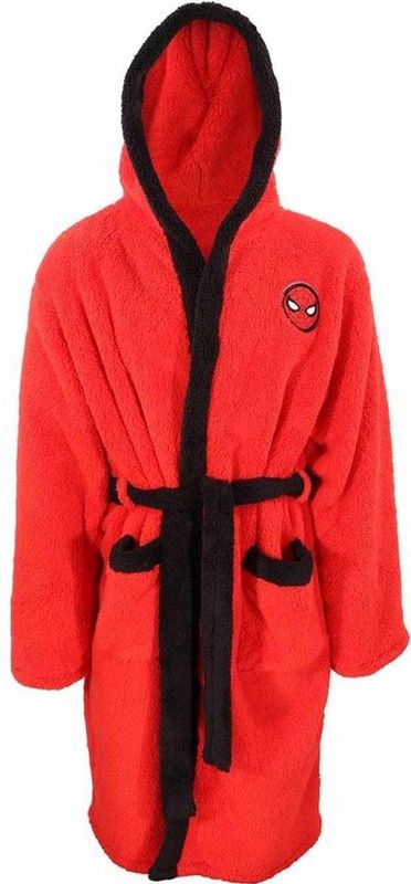 Marvel - Spidey - Badjas - Rood - Volledige Lengte Fleece