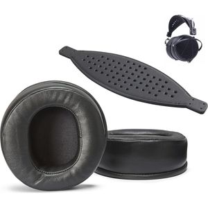 Premium Vervangende LCD Oorkussens en Hoofdband voor Audeze Hoofdtelefoons - Schapenvacht en Koeienhuid