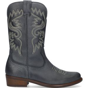 Koel4kids 10m006 Cowboylaarzen - Western Laarzen - Meisjes - Grijs - Maat 31