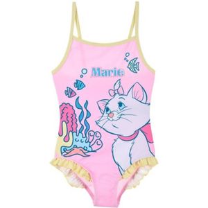 Disney Aristocats Badpak - Marie - Roze/Lime - Maat 98 (3 jaar)