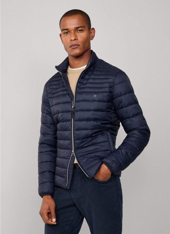 Hackett - Ultra Moto - Jas - Man - 2XL - Licht Polyester - Gewatteerd