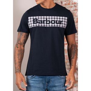 Barbour Bancroft tailored t-shirt - navy