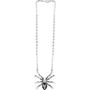 Boland - Ketting Black widow - Volwassenen - Vrouwen - Heks - Halloween accessoire - Sieraad - Horror