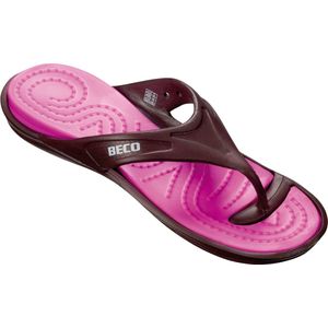 Dames teenslipper, roze, maat 38