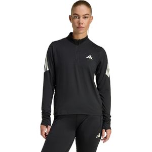 adidas Performance adi365 Iconic Running 1/2 Zip Trui - Dames - Zwart