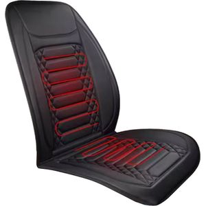 White-Label® Autostoel Verwarming - Warmtekussen - Autostoelhoes Universeel - Zwart