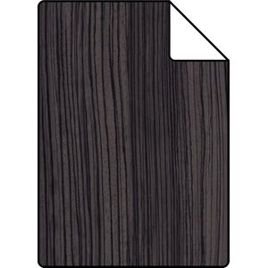 Proefstaal Origin Wallcoverings behang strepen donker paars - 26,5 x 21 cm - 347239-S