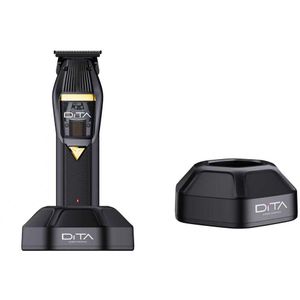Dita Pro 4 Artists Trimmer -Vector Instinct Motor - Gold / Black Trimmer - Baard & Haar Trimmer - Draadloos & Oplaadbaar - Kapper trimmer - Professional trimmer - Mannen Trimmer