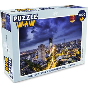 Puzzel Hanoi - Avond - Stad - Legpuzzel - Puzzel 1000 stukjes volwassenen