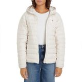Tommy Hilfiger - Sporty LW Donsjas - Winterjas - Met Capuchon - Gewatteerde Stiksels