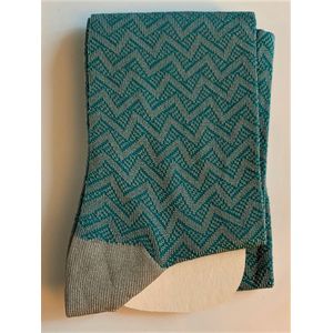 Happy socks, Nylon, 3 pack, lang tot onder de knie, maat 39-41, Turquoise