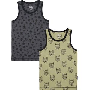 Boys Singlet 2 Pack - Wolf Steps - Claesen's®