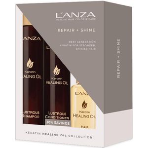 L'Anza - Keratin Healing Oil Holiday Set 2024 - Shampoo