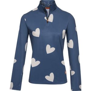 Gareth & Lucas Skipully The Eighty-Eight - Dames XL - 100% Gerecycled Polyester - Midlayer Sportshirt - Wintersport