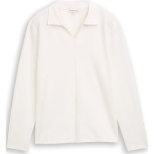 Tom Tailor Shirt met lange mouwen en polokraag