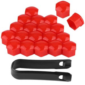 Wielboutdoppen 21 mm - 20 stuks - Kunststof - Anti-diefstal