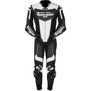 Furygan Motorrad Kombi 6545-143 Leather Suit Overtake 65094 Black-White-56
