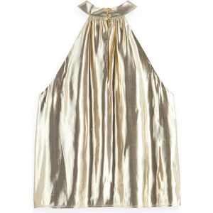 Scotch & Soda - Mouwloze Top - Goud