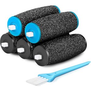 Reserverollen voor elektrische voetvijlen - 5/10/20 stuks, puimsteen, 2 soorten ruwheid, ideaal voor pedicure