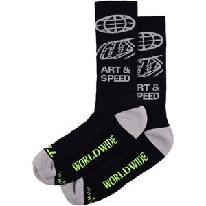 Troy Lee Designs - Performance Socks - Zwart/Grijs - Voor Trails