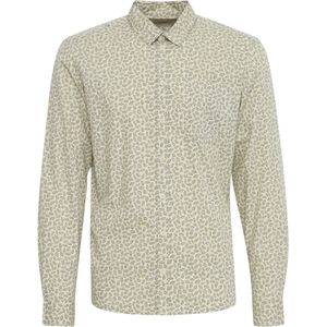 BLEND - BHAGGE - Overhemd - Crème / Donkerblauw