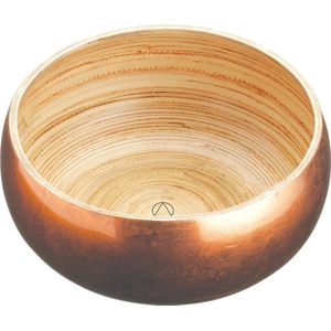 Artesa Bamboe Serveerschaal 17 cm - Goud/Bruin - 12 maanden garantie