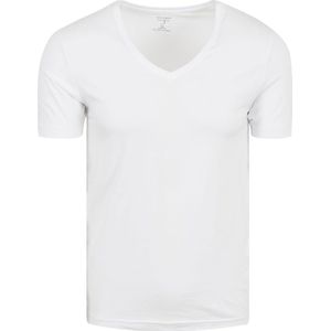 OLYMP - T-Shirt Diepe V-Hals - Heren - Maat M - Body-fit