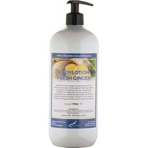 Bodylotion Fresh Ginger 1 Liter - met gratis pomp