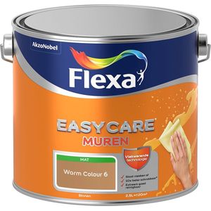 Flexa - Easycare Muren Muurverf - Warm Colour 6 - Mengverf - 2.5 Liter