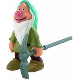 Walt Disney Dwarf Sleepy - Sneeuwwitje dwerg - pikhouweel - 6cm - Taarttopper - Speelfiguurtje