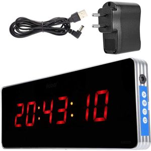 Digitale LED Wandklok voor Woonkamer Decoratie - 110-240V