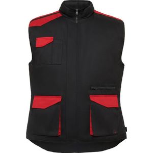 Roly Multipocket Vest Armada RY8414 - Black 02/Red 60 - S