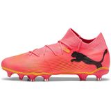 Puma - Future 7 Match Fg/ag Voetbalschoenen - Zwart - Gerecycled Materiaal